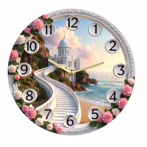 Wall clocks small wooden - small,