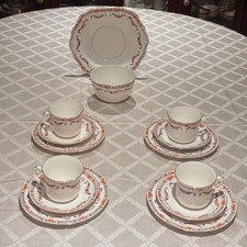 Osborne China Floral Gold 14