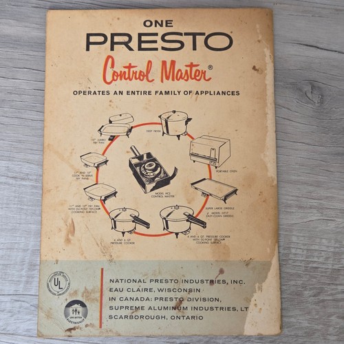 Vintage presto pressure cooker - vintage,