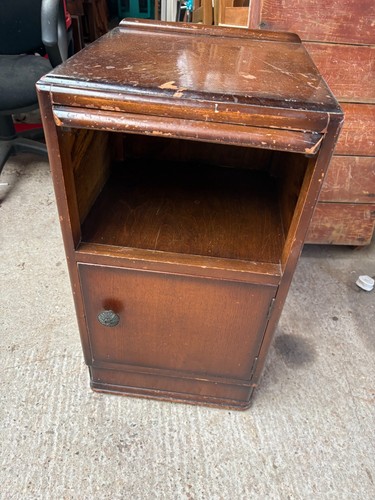 Remploy wooden bedside - bedside, cabinet