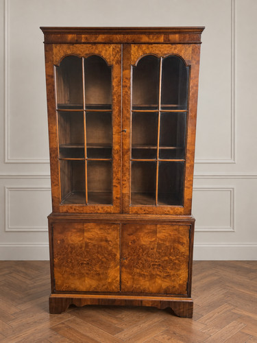 Antique style burr - style, walnut