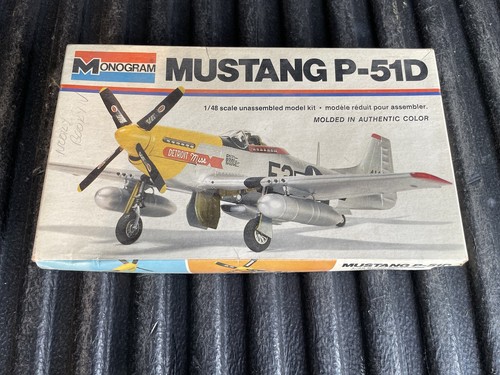 Scale monogram p 51d - 1/48,