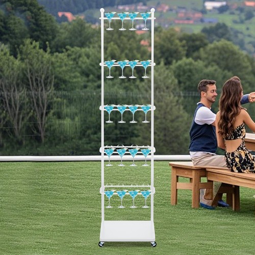 Tiers champagne flute holder - tiers,