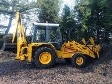 JCB 3CX Sitemaster 4WD Digger with Buckets Forklift tines farm tractor loader !!
