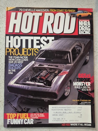 Hot rod september 2004 - hot,