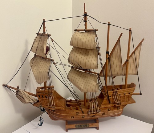 Mary rose wooden model - rose, cm