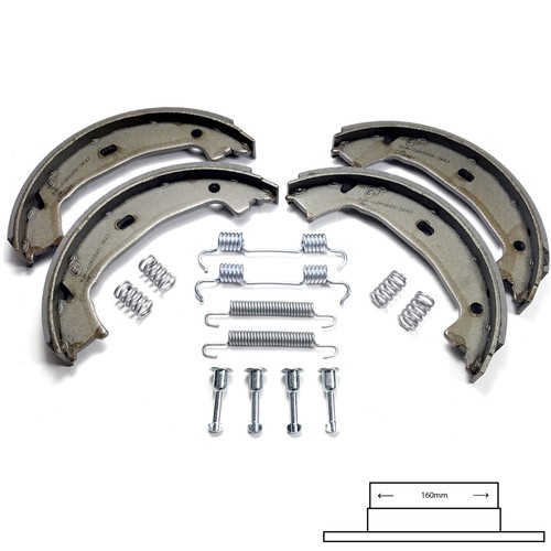 Handbrake shoes fitting kit - handbrake,