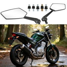 Pair 8mm 10mm Motorcycle Rear