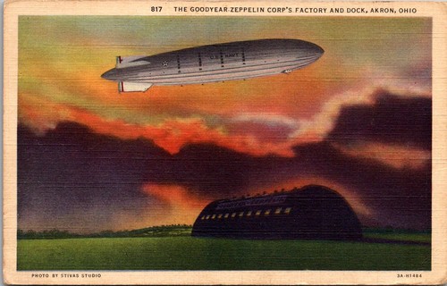 Akron ohio goodyear zeppelin - ohio,