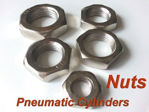 Pneumatic cylinder fine nut - cylinder,