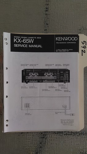 Kenwood 65w service - kx-65w,