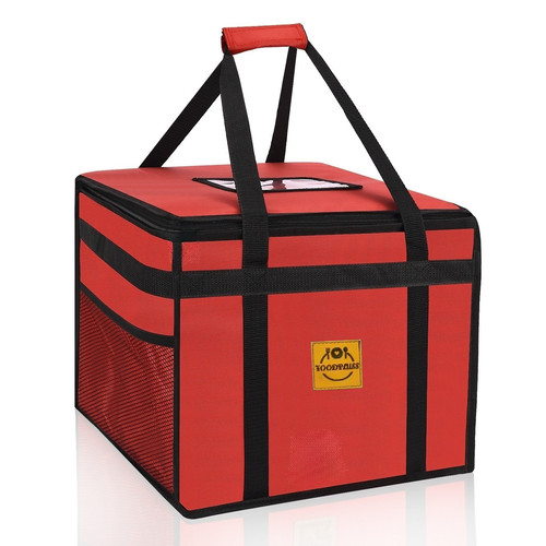 Red food delivery bag - delivery,