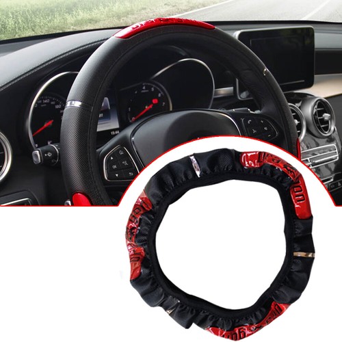 38cm leather car steering - leather,