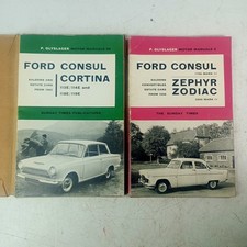 Ford Consul 1700 Mk11 Zephyr Zodiac 2500 Mk 11 & Consul Cortina Motor Manual