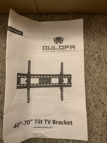 Dulofa tilt large mount - tv,