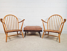 Pair Ercol Vintage Mid Century
