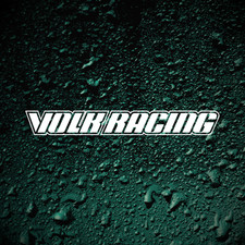 VOLK RACING 2x Car Decal Vinyl