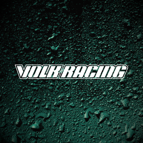 Volk racing car decal vinyl - 2x,