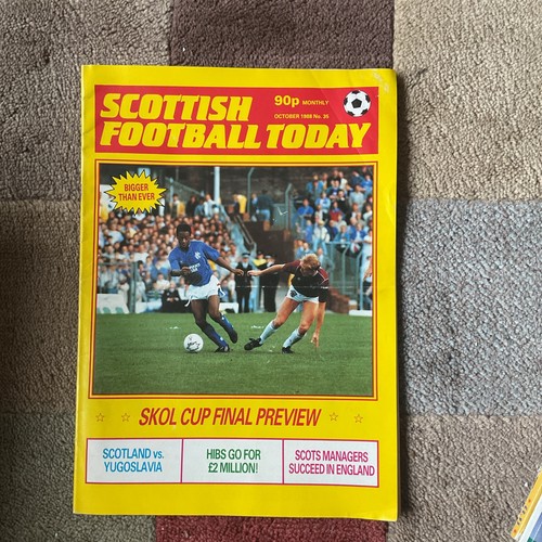 Scottish football today - scottish,