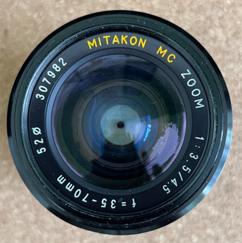 Zoom lens mitakon - lens, 35-70mm