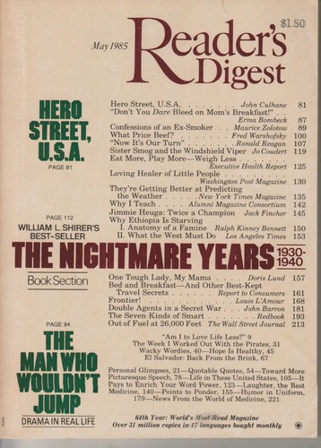 Reader digest may - reader's, the