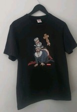 FW22 Supreme Nuns Black tee S