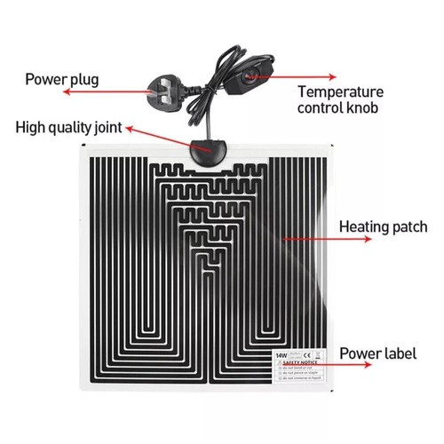 Reptile heat heating mat - heat,