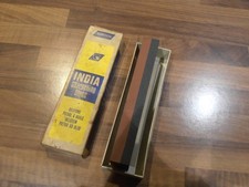 Little Used Vintage India Norton Combination Oilstone Boxed