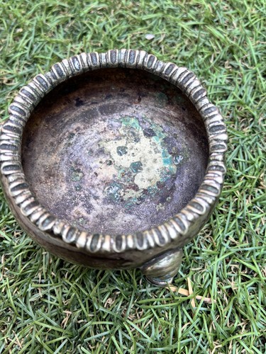 Vintage brass three legged - vintage,
