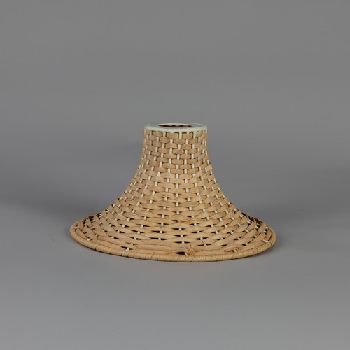 Natural rattan light shade - natural,