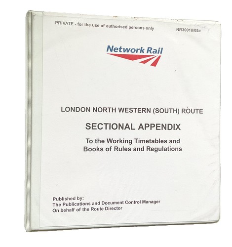 Railway sectional appendix - railway,