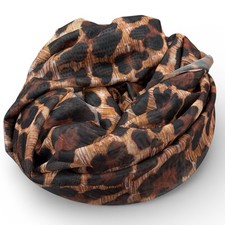 Leopard Print Mesh Fabric 2m