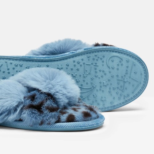 Joules mabelle slippers blue - joules,