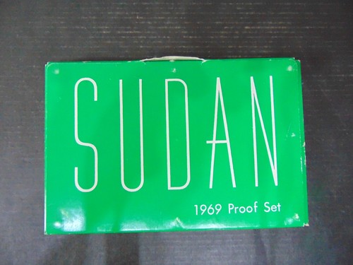 Sudan 1969 proof coin - sudan,