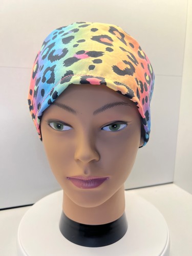 Satin lined leopard skies - satin,