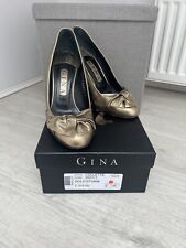 GINA Collette Gold Shoes Size