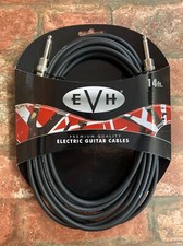 EVH Premium Guitar Lead- 14' / 4.25M- Straight Switchcraft Connectors, OFC Cable