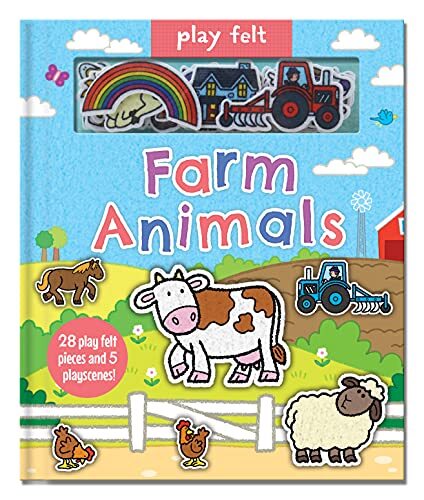 Play felt farm - felt, animals