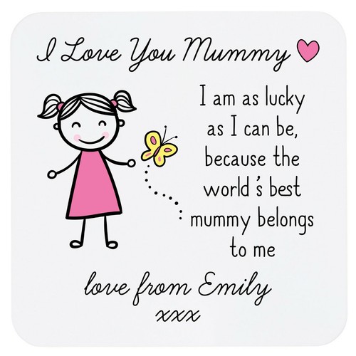 Personalised mummy magnet - personalised,