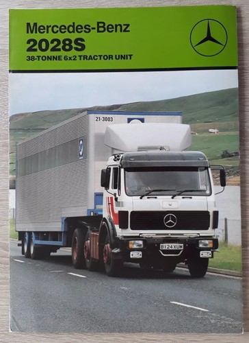 Mercedes benz 2028s - mercedes-benz, tractor