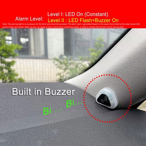 2pcs car blind spot monitoring - blind,