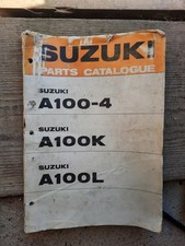Suzuki Motorcycle Motorbike A100-4 A100K & A100L (66 onwards) Spare Parts Manual