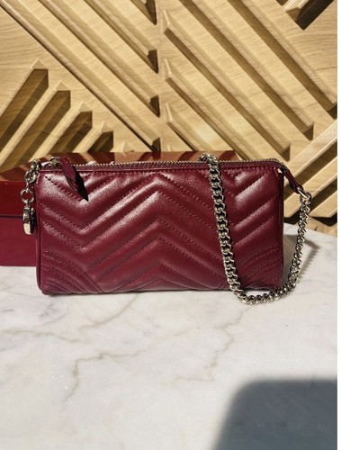 Gucci red chevron quilted - gucci,
