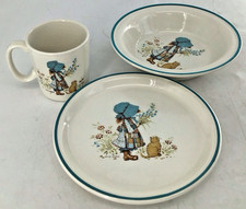 Holly Hobbie Plate Bowl And
