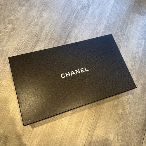 Chanel empty shoe boots box - chanel,