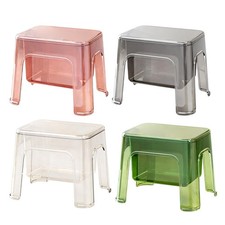 Shower Stool Clear Bathroom