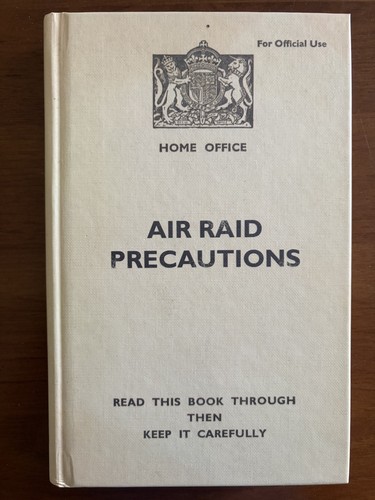 Air raid precautions - precautions, by