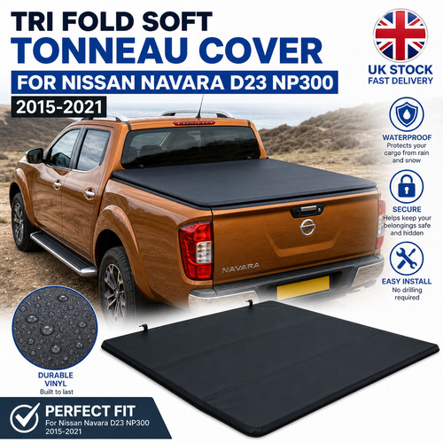 Tri fold soft tonneau - soft,