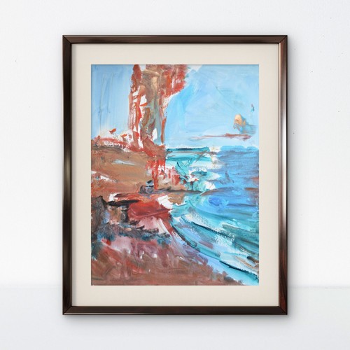 Original abstract seascape - abstract,