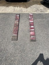 Pair of Small Trailer Loading Ramps.  Wheelchair. Lawn mower.